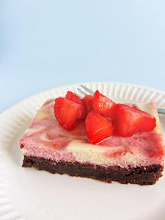 Strawberry Cheesecake Brownies