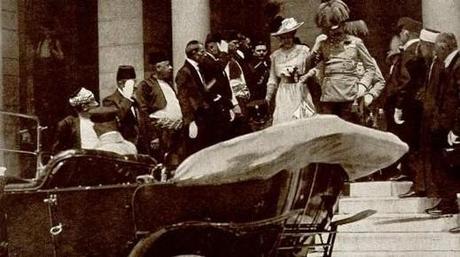 Erzherzog Franz Ferdinand und Gattin Sophie kurz vor dem Attentat | Quelle: Deutsches Historisches Museum