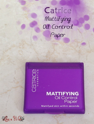 [Review] Mattifying Oil Control Paper von Catrice