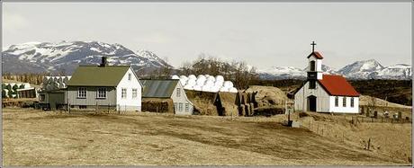 Farm in Keldur, Island