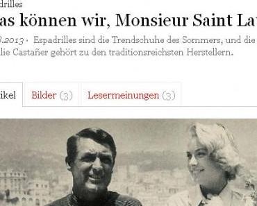 Pressespiegel: Schuhe in den Medien KW 35