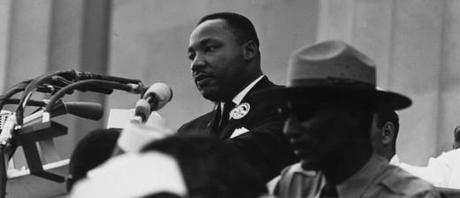 Martin Luther King Jr. am 28. August 1963 in Washington (Lizenz: gemeinfrei)