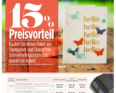 Septemberangebote, Saisonkatalog und Sammelbestellung Stampin UP!