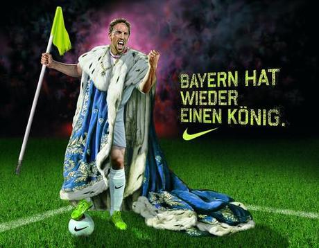 Franck Ribéry als bayrischer Märchenkönig - heute feiert er seinen 30. Geburtstag