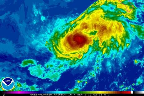 Tropischer Sturm KIKO, Kiko, aktuell, Pazifische Hurrikansaison 2013, August, September, 2013, Vorhersage Forecast Prognose, Satellitenbild Satellitenbilder, 