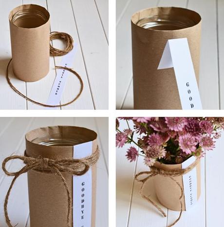 DIY: Anleitung zum Basteln einer herbstlichen Vase