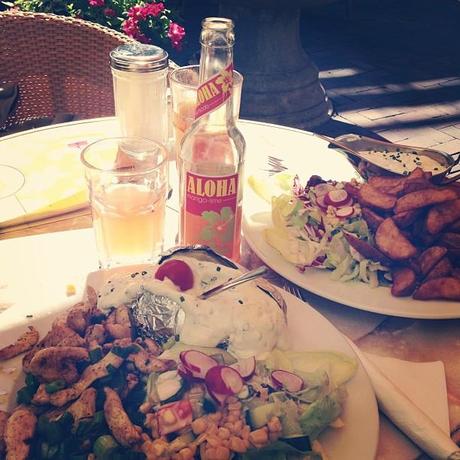 Essen Lokal draussen Sommer Instagram