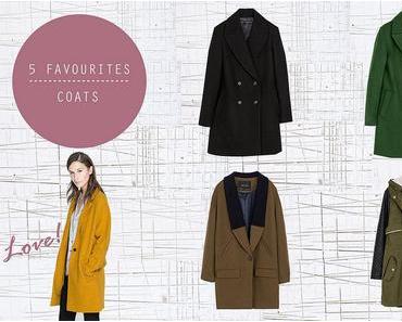 5 FAVOURITES: COATS