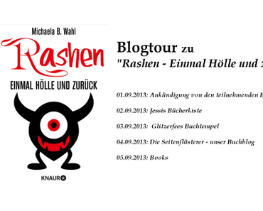 Blogtour “Rashen – Einmal Hölle und zurück” – Ankündigung