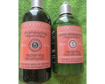 Review: L´Occitane Repairing Shampoo + Conditioner