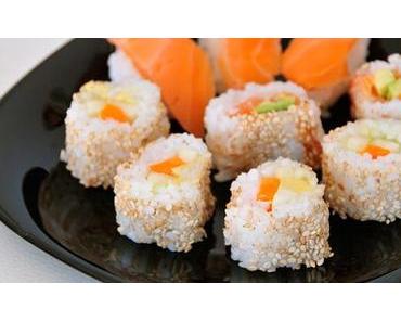 Sushi etwas anders (ohne Nori Blätter)