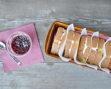 Gefüllte Zitronensandwiches