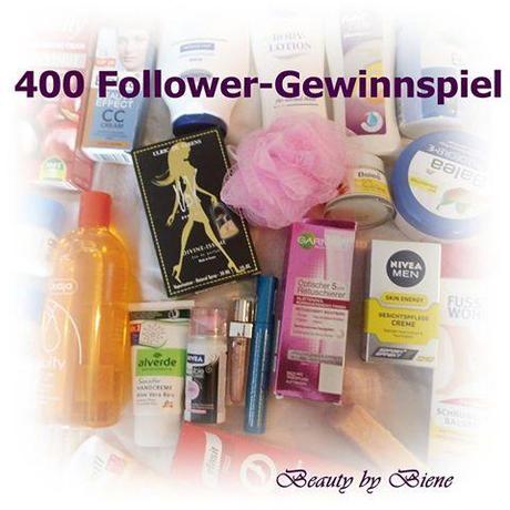 Das 400 Follower-Gewinnspiel startet jetzt.