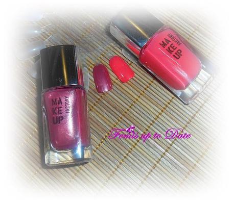 Make up Factory - Nail Color 499 & 476