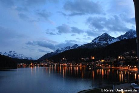 Abends am St. Moritzersee