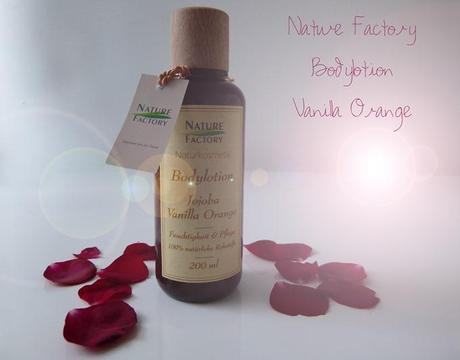 Nature Factory Bodylotion Vanilla Orange