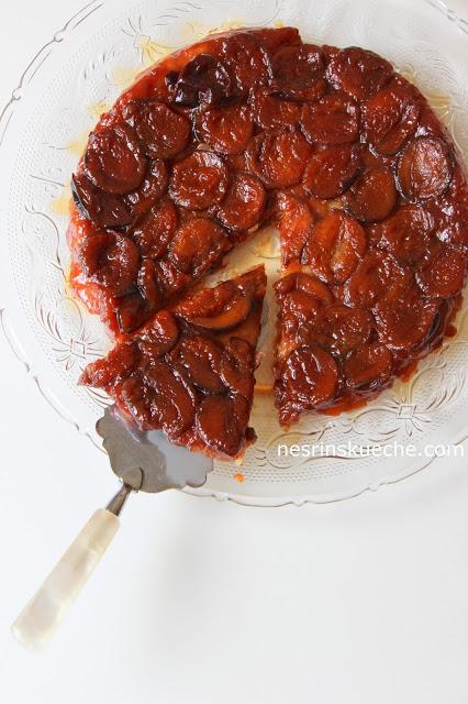 Pflaumen Tarte Tatin