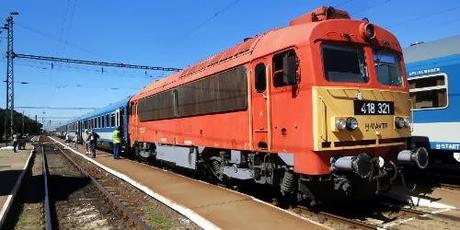 von Ungarn nach Rumänien in einem Zug