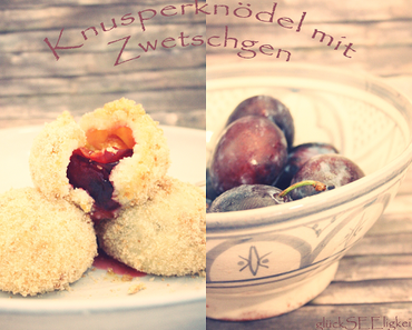 Herbst auf dem Teller: Knusperknödel mit Zwetschgen