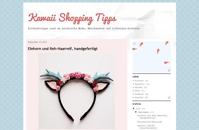 NEWS: Kawaii Shopping Tipps - Neuer Blog mit vielen Einkaufstipps