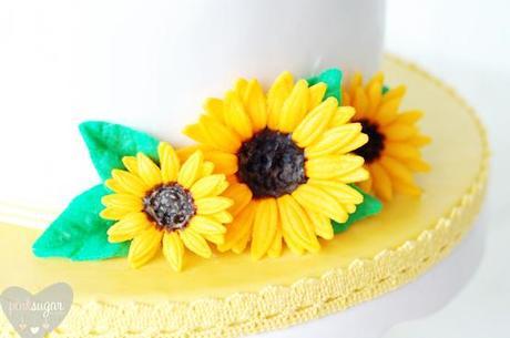 Sonnenblumen Torte