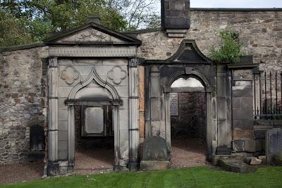 Historischer Friedhof auf dem Calton Hill