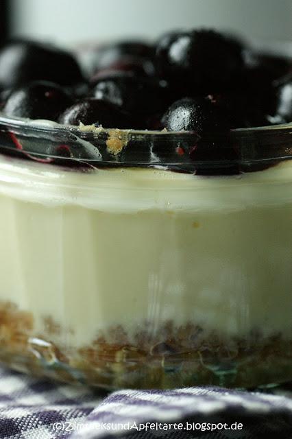 White-Chocolate-Cheesecake-Blueberry-Dessert... Neue Variante für alle Cheesecake-Freaks!