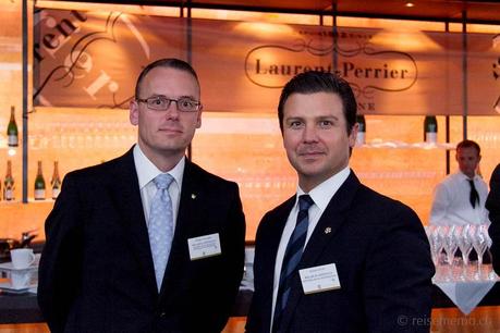 Schweizer Vertreter Philippe Vuillemin und Richard Guyon