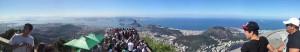 Panoramablick auf Rio