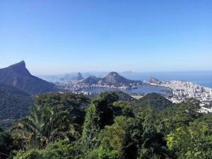 Stadtblick mit dem Grün Rios