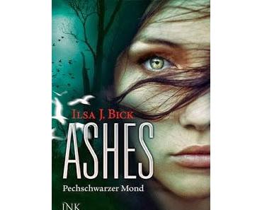 Book in the post box: Ashes - Pechschwarzer Mond