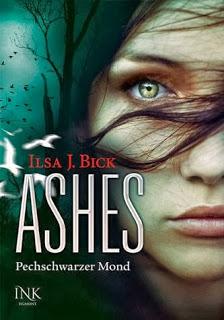 Book in the post box: Ashes - Pechschwarzer Mond