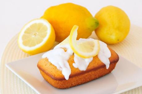 Zitronenkuchen glutenfrei, laktosefrei, eifrei & fructosearm