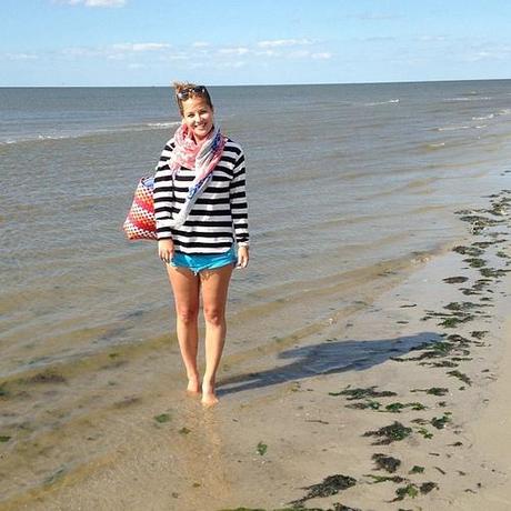 Enjoyed a windy day at the North Sea ⚓☀ #vacation #vacationmode #travel #travelling #life #rightnow #nofilter #nordsee #sea #girl #legs #stripes #sun #summer #lovinglife #me #blogger #blog #fashionsita #fashionblogger #fashionblogger_de #today #photoofthe
