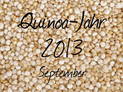 Mein Quinoa-Jahr 2013: September-Rezept