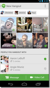 Google Hangouts: Android App mit Neuerungen