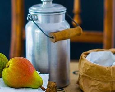 Briocheburger mit Birnen, Rosmarin, Ziegenkäse und karamellisiertem Bacon-{oder eine kleine Ermutigung zum Verrücktsein}