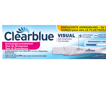 Verlosung: Clear Blue (visual) Schwangerschaftstests