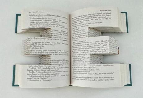 DIY... Buchstaben aus Büchern
