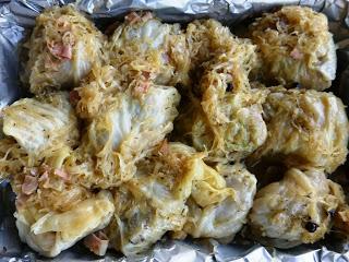 Krautwickel / Stuffed Cabbage Rolls
