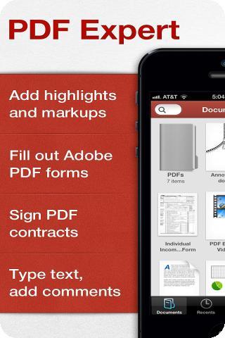 PDF Expert (professional PDF documents reader) iPhone Apps