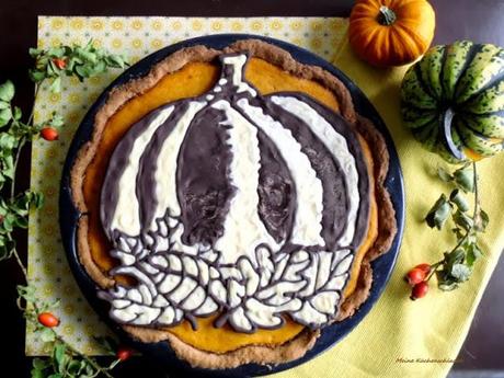 Pumpkin Pie auf Amarettini Boden & Verlosung