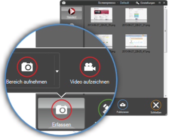 Screenpresso: Version 1.4.2 bringt Google Drive Integration und Button zum Anpinnen an den Desktop