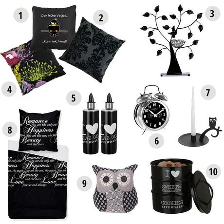 autumn edition #3 - black home accessoires