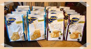 Snacken mit Wasa - Delicate Thin Crackers