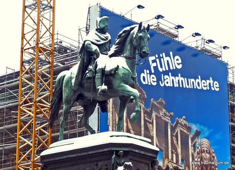 Denkmal in Berlin mit Friedrich dem Großen