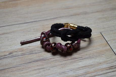 DIY: Armband zur Knoten-Halskette