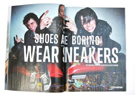 Shoes are boring - wear sneakers - Converse