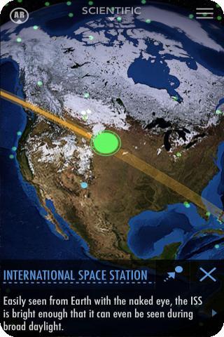 SkyView Satellitenortung: Bei Tag oder Nacht Weltraummüll, Raumstationen und mehr aufspüren iPhone Apps