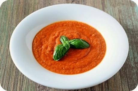 Suppe von ofengerösteten Tomaten oder auch: beste Tomatensuppe ever!